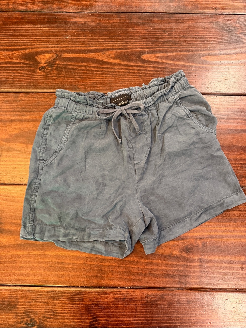 Sanctuary Casual Drawstring Women’s Shorts - Navy Blue